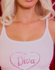 Rhinestone Diva Tank