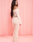 Maude Velour Foldover Pants
