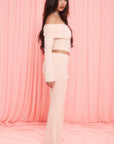 Maude Velour Foldover Top