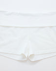 Hibiscus Fold-Over Shorts