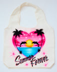 Summer Forever Canvas Tote