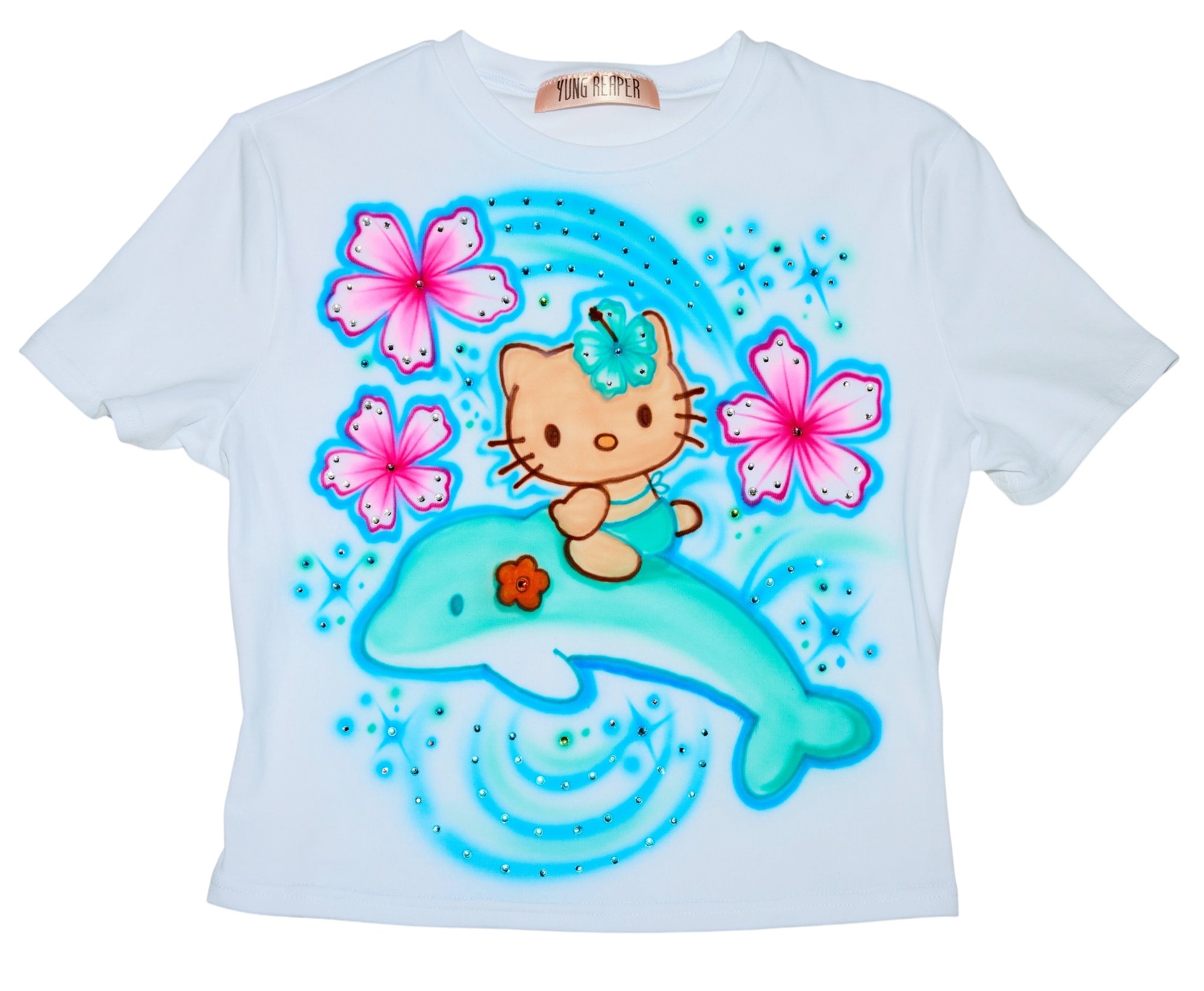 Hello Dolphin Baby Tee