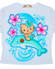 Hello Dolphin Baby Tee
