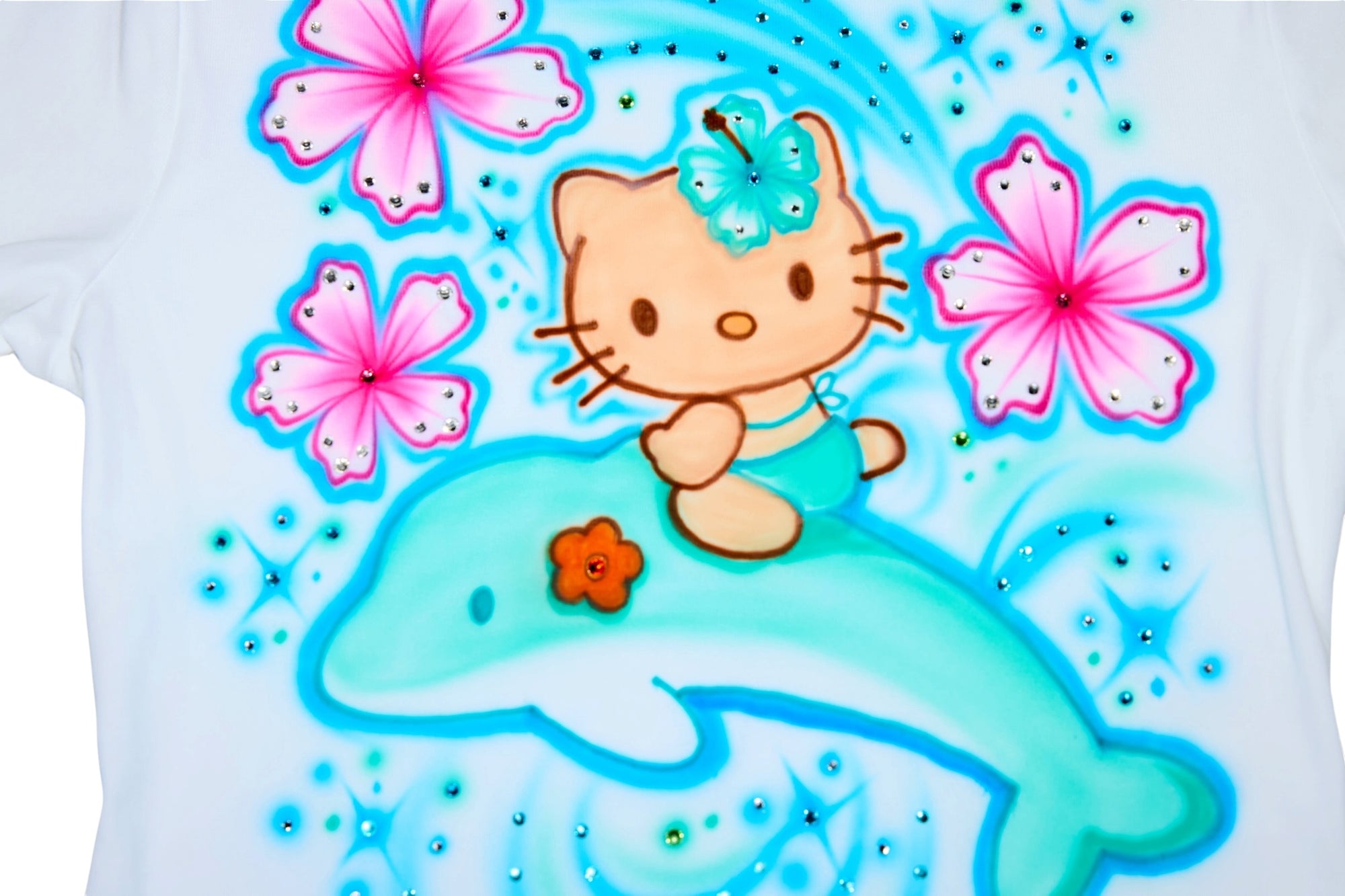 Hello Dolphin Baby Tee