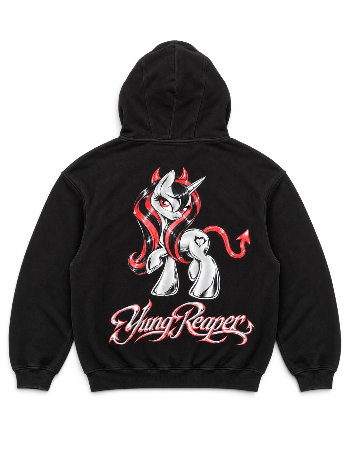 Scary Pony Zip-Up Hoodie
